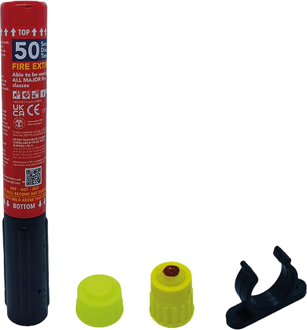 50 Second Fire Safety Stick - BRACKET INCLUDED