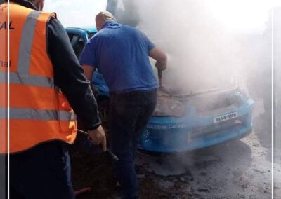 Fire Safety Stick outperforms 3 FIA Approved Extinguishers